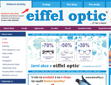 Tablet Screenshot of eiffeloptic.cz